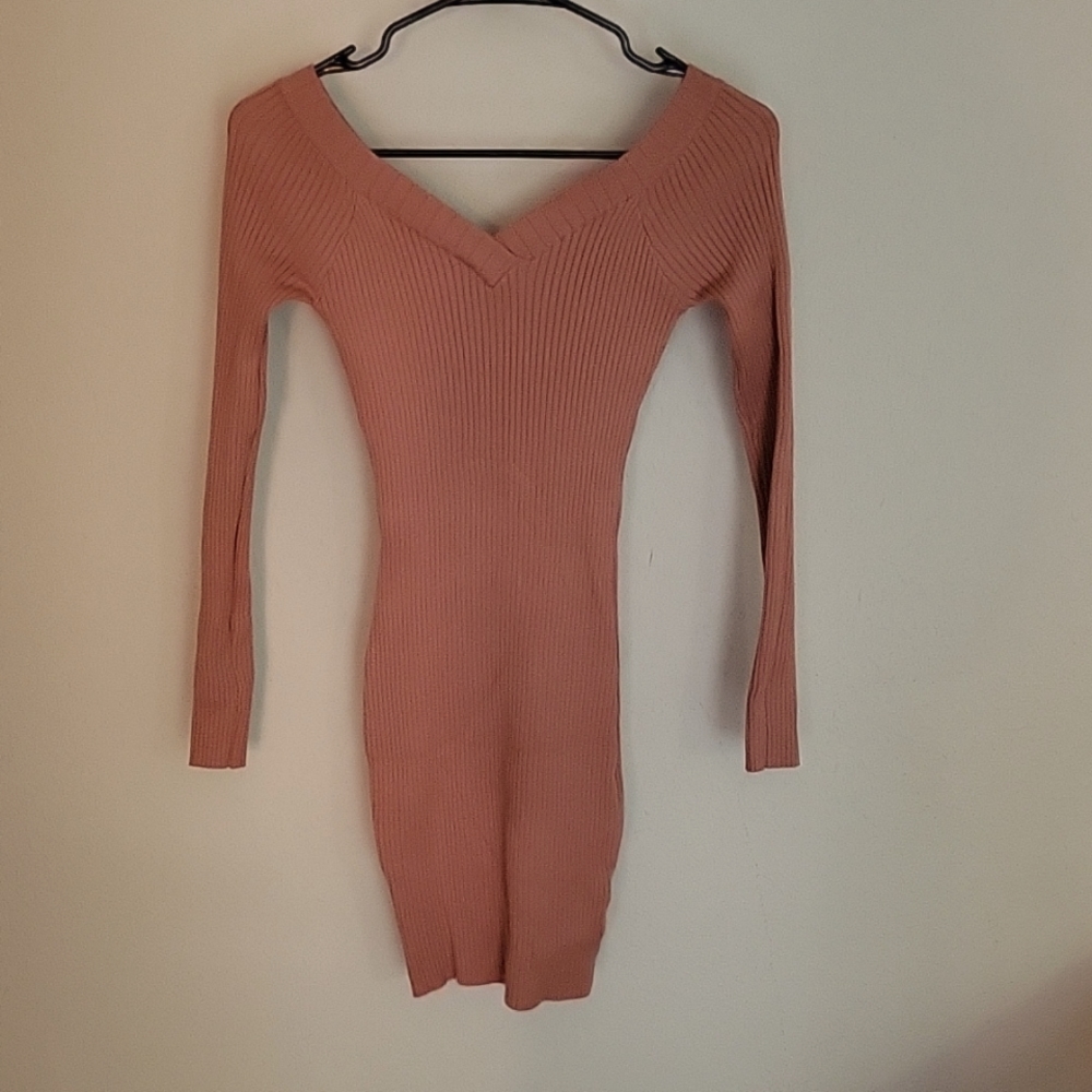 Bodycon sweater dress